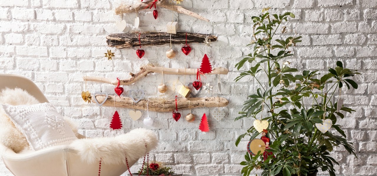 5 adornos de Navidad con palitos de madera